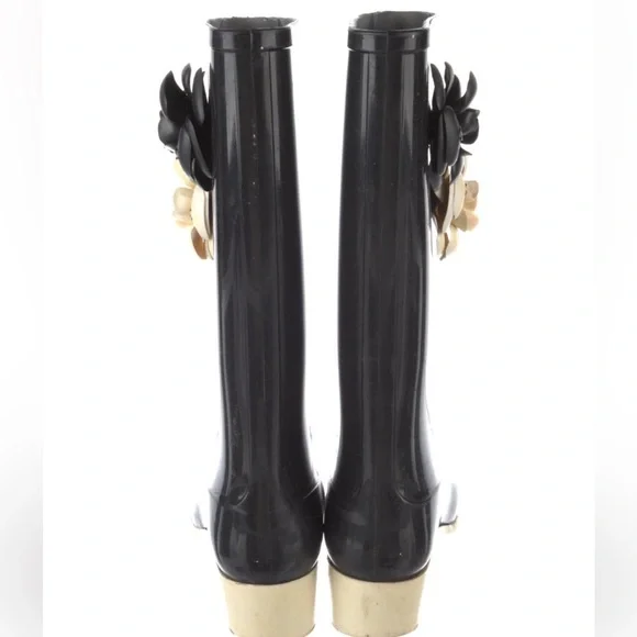 Chanel rain boots size 40 - Picture 4 of 5